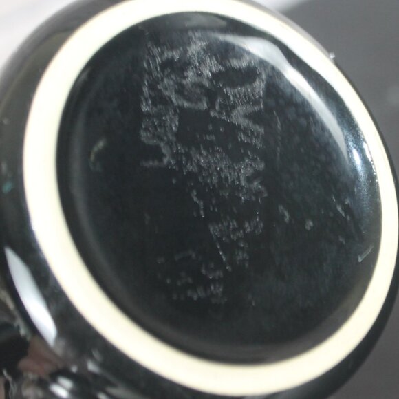 Arizona Coyotes Hockey Team Coffee Mug Black Pewter Raised Logo Heavy Duty EUC - Picture 5 of 6